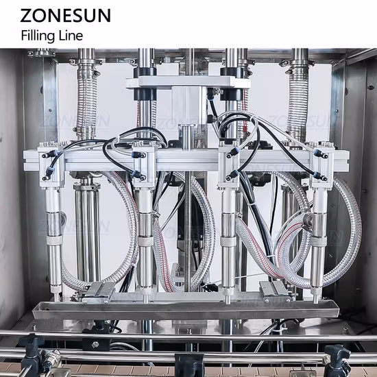 Zonesun Автоматическая этикетировочная машина для ополаскивания винных бутылок, сушки, наполнения и укупорки